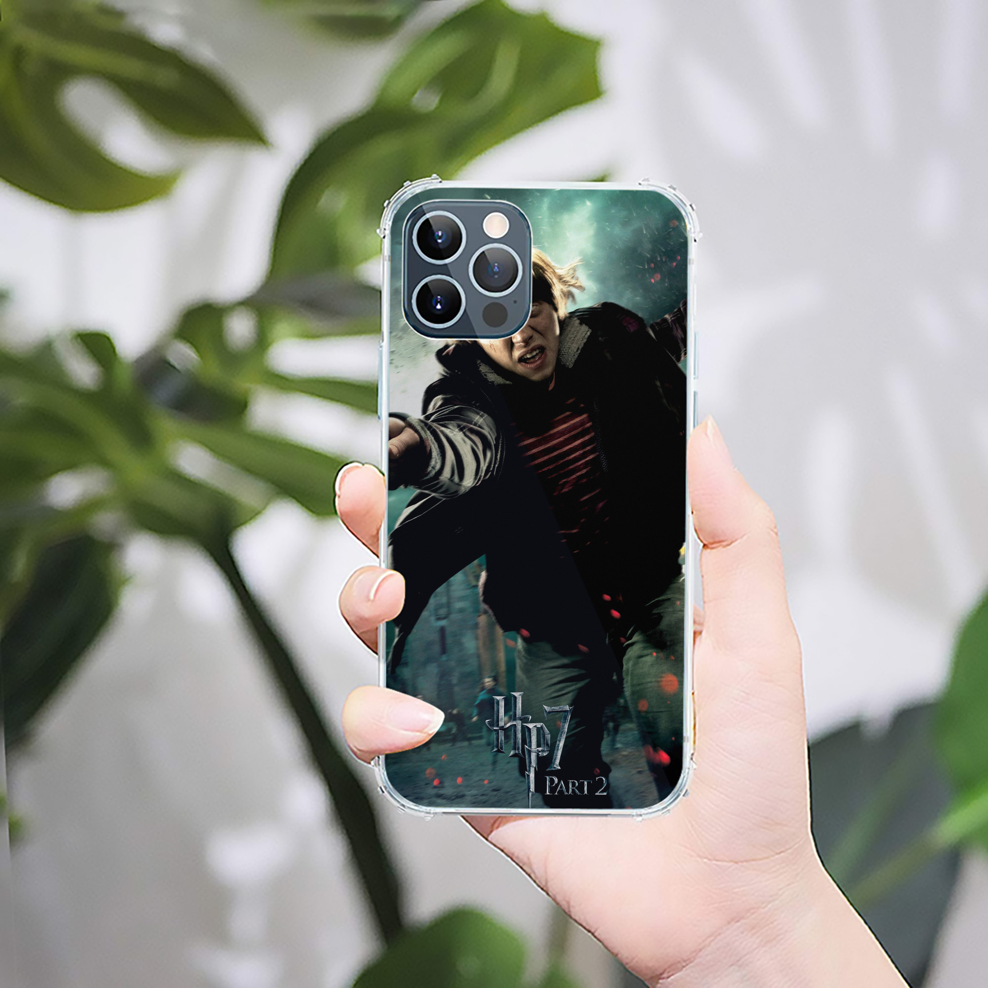 （画像用） Harry Potter ハリー・ポッターシリーズ 【iPhone 12シリーズ対応】透明スマホケース（クリアソフトケース）